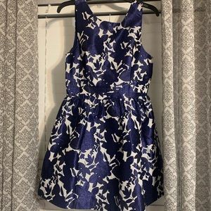NWT ark & co blue floral dress
